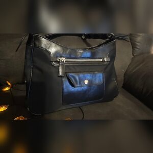 Black Nylon PRADA Shoulder Bag